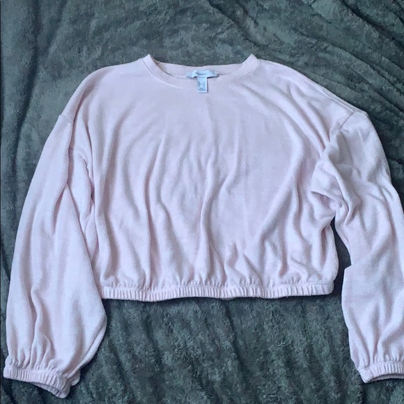 Light Pink long sleeve crop - Picture 1 of 2